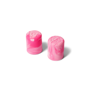Magnetic Straw Cover | Pink Swirl | 2-Pack